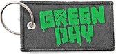 Green Day Sleutelhanger Logo Zwart