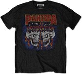 Pantera - Domination Heren T-shirt - S - Zwart