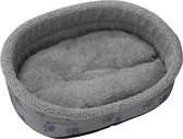 Ebi hondenmand / Pet bed paw & sheepskin Grijs 62cm