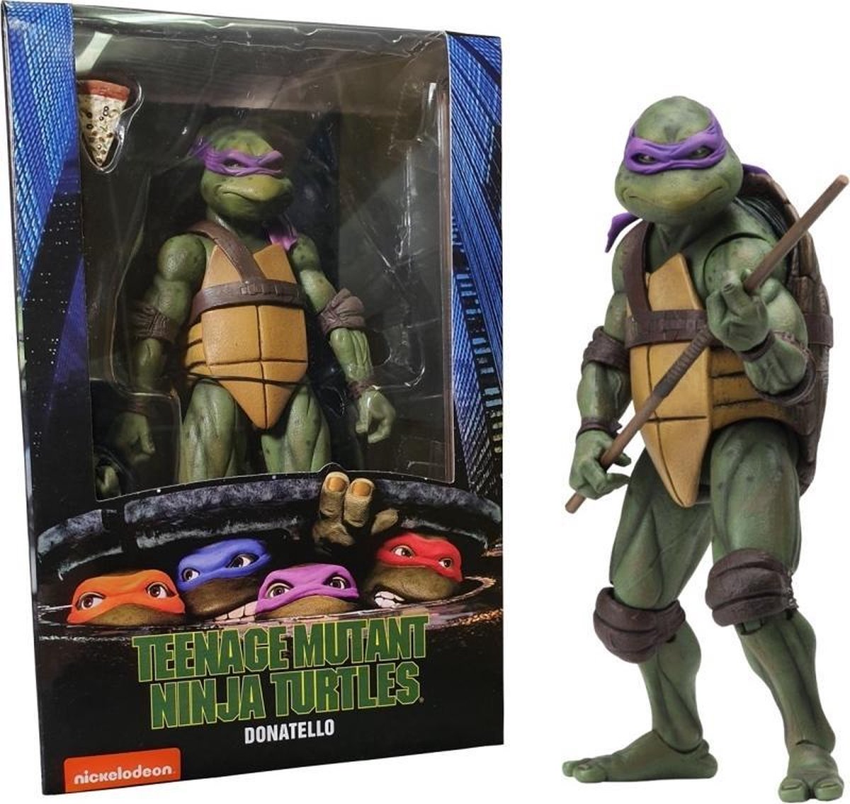 NECA TMNT: 1990 Movie - Donatello Action Figure | bol