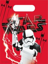 Star Wars Uitdeelzakjes The Last Jedi 23x16,5cm 6 stuks