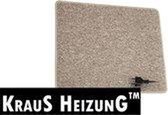 Warme voeten mat 100 Watt 60x110cm, crème, 230 Volt Kraus
