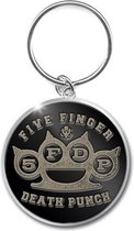 Five Finger Death Punch - Knuckle Sleutelhanger - Zwart