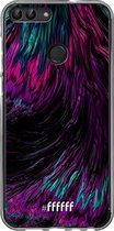 Huawei P Smart (2018) Hoesje Transparant TPU Case - Roots of Color #ffffff