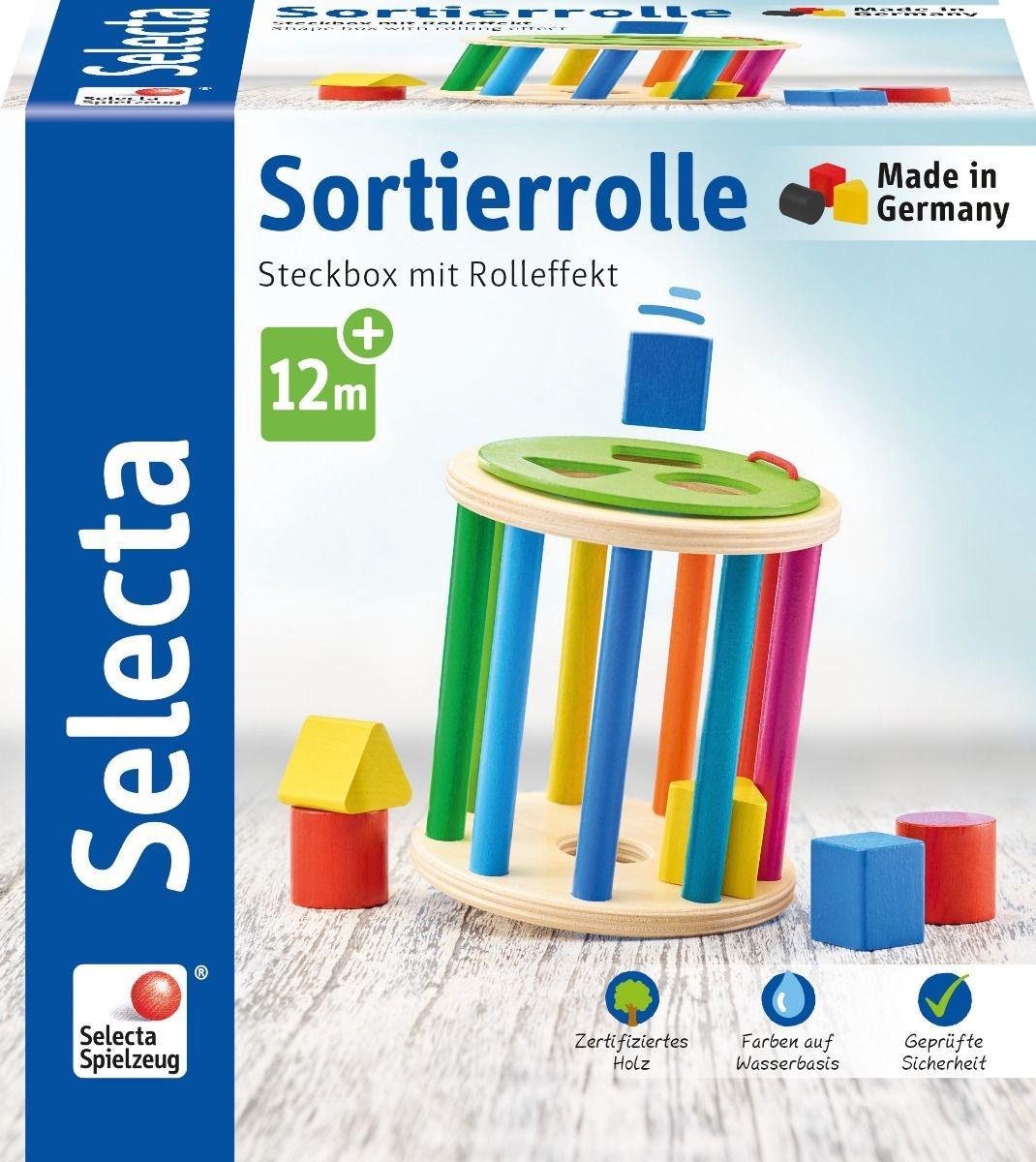 Selecta Vormenstoof Junior 13 Cm Hout 7-delig
