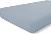 Byrklund Hoeslaken Bed Basics Cotton - 140x200 - 100% Katoen - Blauw