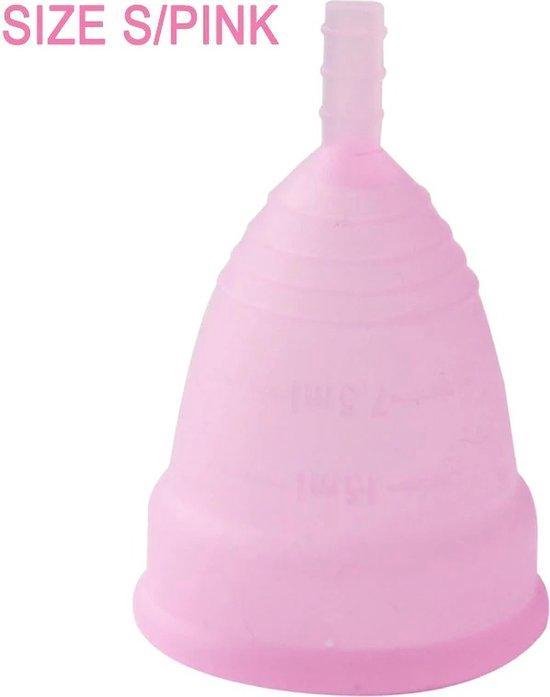 Herbruikbare Siliconen Menstruatiecups – 2 stuks - S/L - BPA Vrij - Merkloos