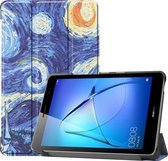 Huawei MatePad T8 Tri-Fold Book Case - Sterrenhemel