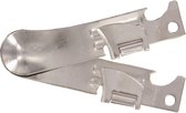 Highlander Blikken-/flesopener 9 X 2,5 X 1 Cm Staal Zilver
