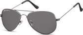 Montana - S94 - Zonnebril - Aviator stijl - Gunmetal - Lensbreedte 57 mm