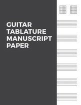 Guitar Tablature Manuscript Paper