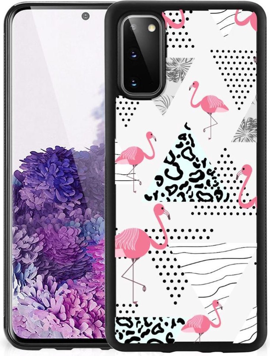 Samsung Galaxy S20 Back Cover Flamingo Triangle