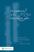 Boek cover De psychiatrie in het Nederlandse recht van 