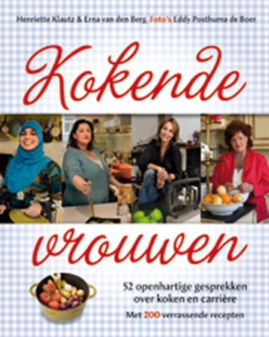 Cover van het boek 'Kokende vrouwen' van H. Klautz en Elly van den Berg