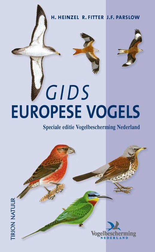 Omslag van Gids Europese Vogels door R. / Parslow Fitter