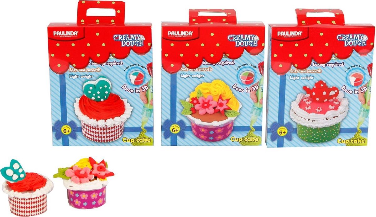 Slagroomklei Cup Cake