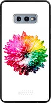 Samsung Galaxy S10e Hoesje TPU Case - Rainbow Pompon #ffffff
