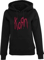 Urban Classics Hoodie/trui -S- Korn Logo Zwart