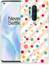 Telefoon Hoesje OnePlus 8 Pro Leuk TPU Back Cover Dots