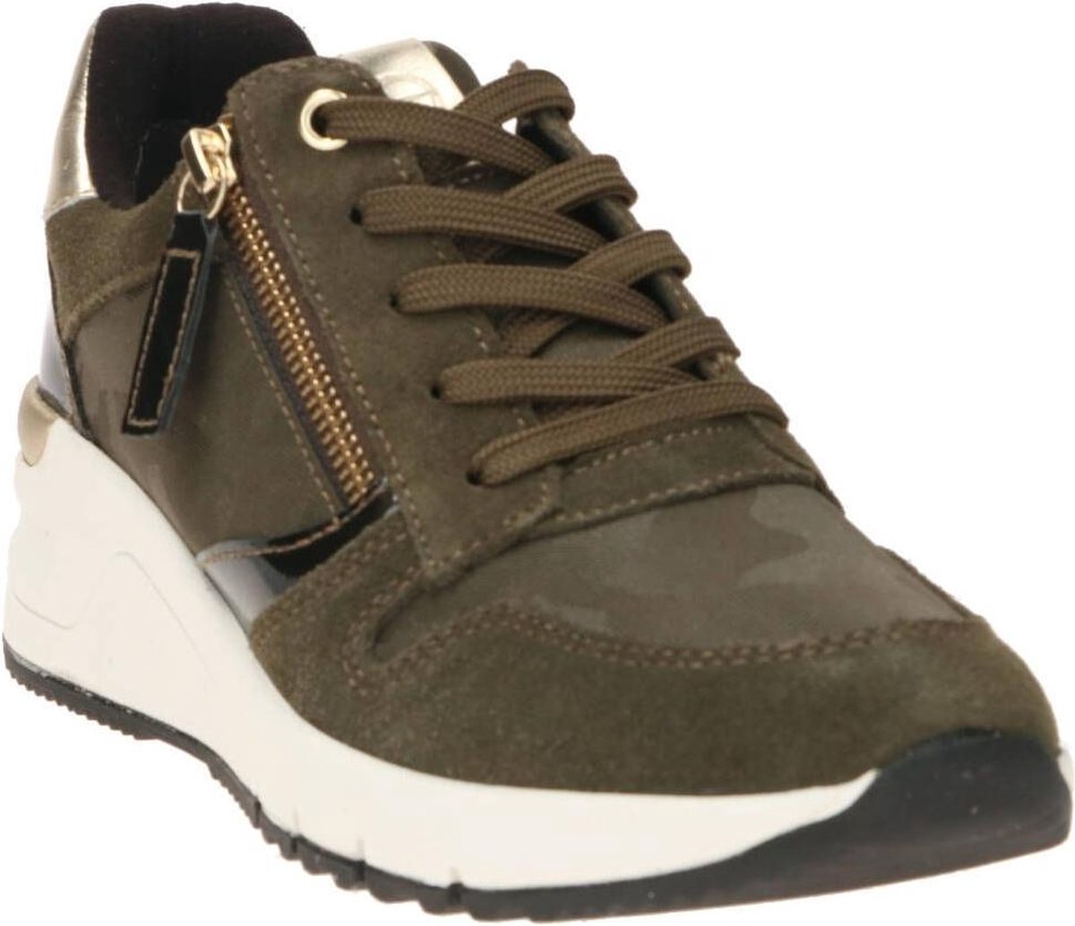 Tamaris Sneakers groen - Maat 37 | bol.com