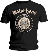 Motorhead Heren Tshirt -S- Undercover Seal Newsprint Zwart