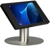 Tablet tafelstandaard Fino voor Samsung Galaxy Tab 9.7 tablets - zwart/RVS – camera en home button afgedekt