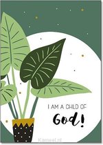 Poster A4 - I am a child of God