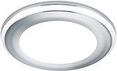 LED Spot - Inbouwspot - Trion Auran - 5W - Warm Wit 3000K - Rond - Mat Chroom - Kunststof - BSE