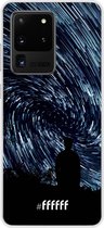 Samsung Galaxy S20 Ultra Hoesje Transparant TPU Case - Starry Circles #ffffff