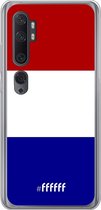 Xiaomi Mi Note 10 Hoesje Transparant TPU Case - Nederlandse vlag #ffffff