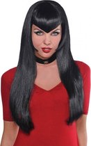 Amscan Pruik Deadly Beauty Dames 32 Cm Synthetisch Zwart