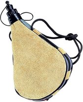 Herbertz Veldfles Botas 1 Liter 28 Cm Leer Beige/zwart