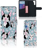 Flipcover OPPO A91 | Reno3 Telefoon Hoesje Cadeau voor Kleinzoon Hondjes