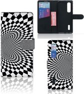 Case Cover pour OPPO Find X2 Pro Portefeuille Illusion