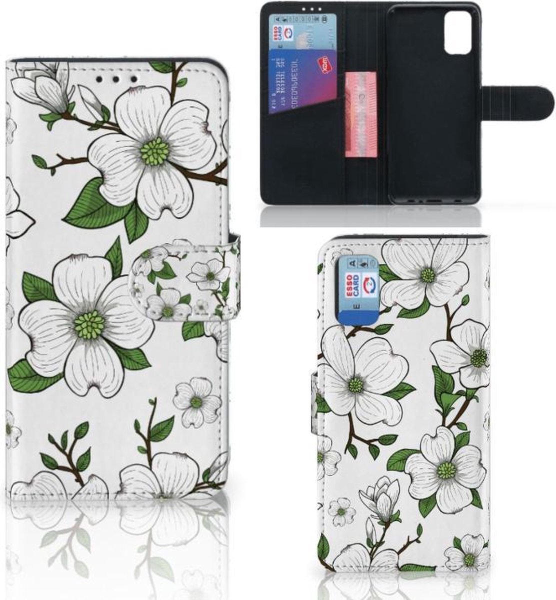 Samsung Galaxy A41 Hoesje Dogwood Flowers