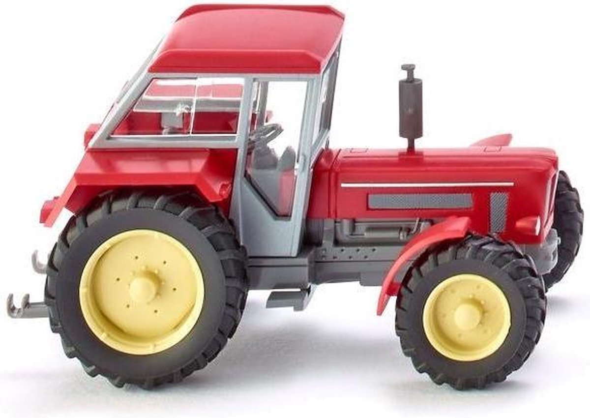 Wiking Miniatuurtractor Schlüter Super 1250 Vl 1:87 Rood