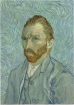 Zelfportret, Vincent van Gogh - Foto op Posterpapier - 42 x 59.4 cm (A2)