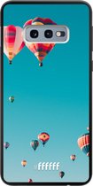 Samsung Galaxy S10e Hoesje TPU Case - Air Balloons #ffffff