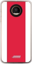 Motorola Moto Z Force Hoesje Transparant TPU Case - AFC Ajax #ffffff