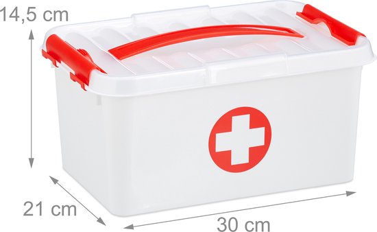Mexxo EHBO/BHV verbandkoffer Incl. wandbeugel | Veiligheid Centraal