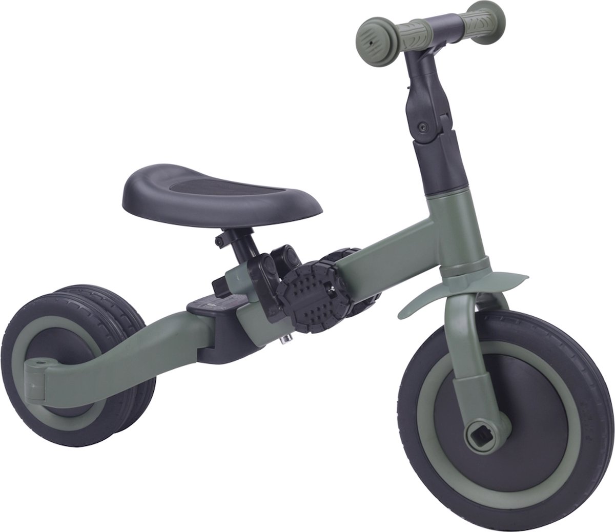 Topmark Kaya - 4 in1 Driewieler - Loopfiets - Balance Bike - Groen — afbeelding 13