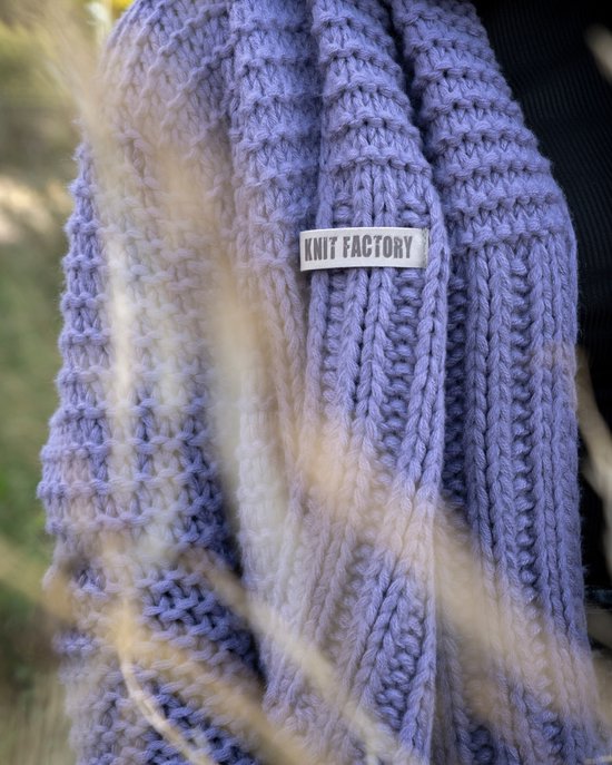 Knit Factory Alex Gebreide Sjaal Dames & Heren - War