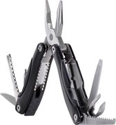 Miltec - Multitool - Zakmes - Tactical Knife - Outdoor - Kombi Tool - ABS/Aluminium - 15.5cm - Matzwart