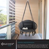 Bol.com KESSER® Hangstoel Chill met Kussen voor Binnen en Buiten tot 150 kg - Antraciet aanbieding