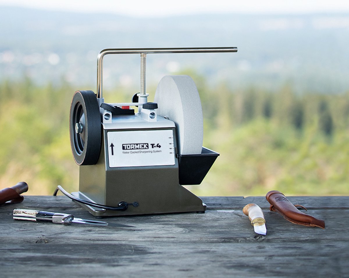 Tormek T8 Custom natslijpmachine zonder steen en accessoires