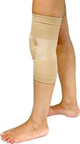Bandage de genou en Bamboe - Genouillère - avec coussin en gel - Femme - 1 pièce