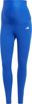 adidas Performance Training Essentials Mesh 7/8 Legging (Positiekleding) - Dames - Blauw- 2XL