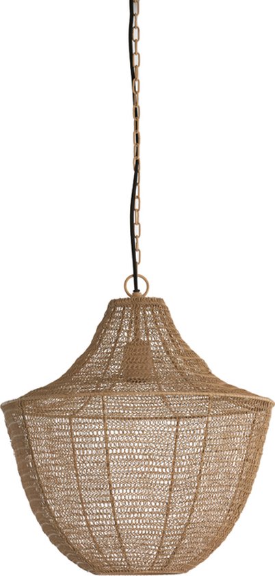 Light & Living Lampe à Suspension Sharika - 40cm - Beige Mat