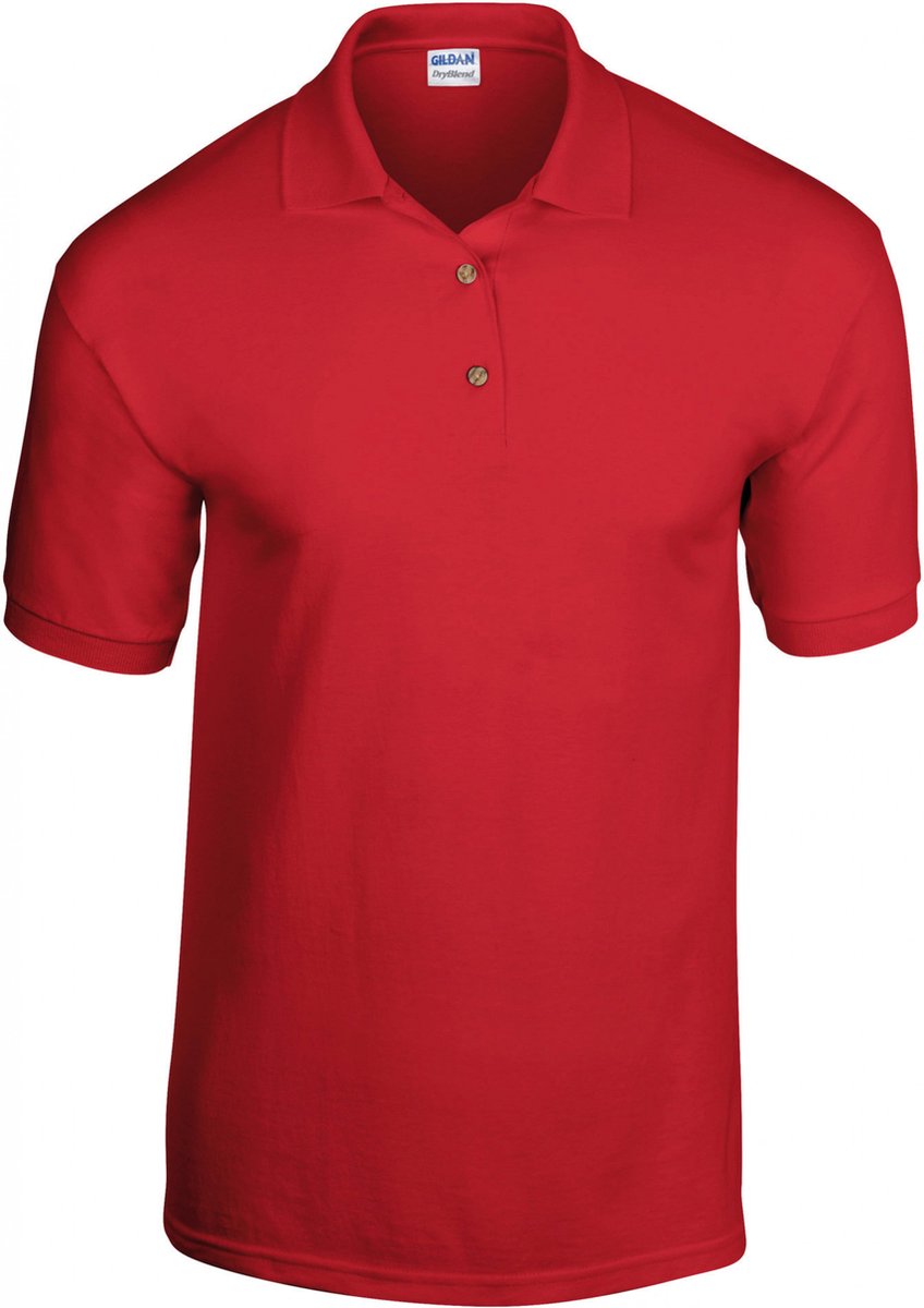 Gildan - DryBlend Polo - Red - S