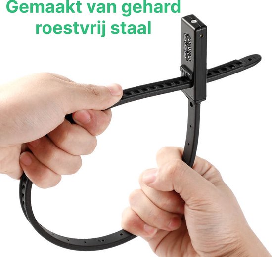 Tex-Lock Kabelslot Textielslot Orbit 160 cm Zwart ART-2 | Textielslot